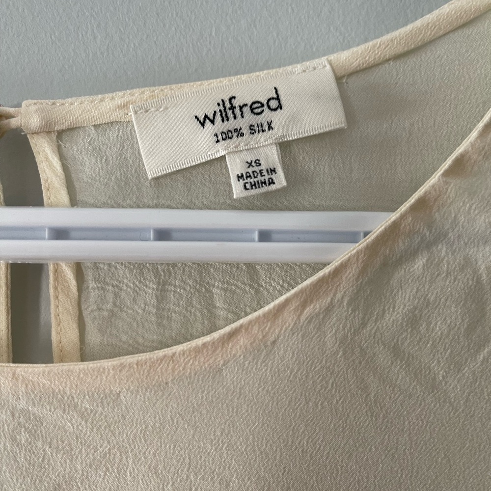 Wilfred Sheer silk blouse - Picture 3 of 4